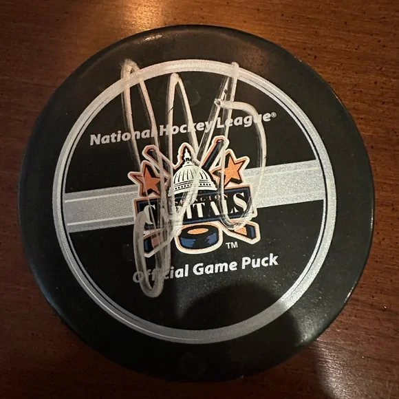 Washington Capitals Autographed Hockey Puck - Picture 3 of 3